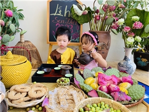 Tưng bừng không khí Lễ Hội Sen Việt 2023 tại Asean School
